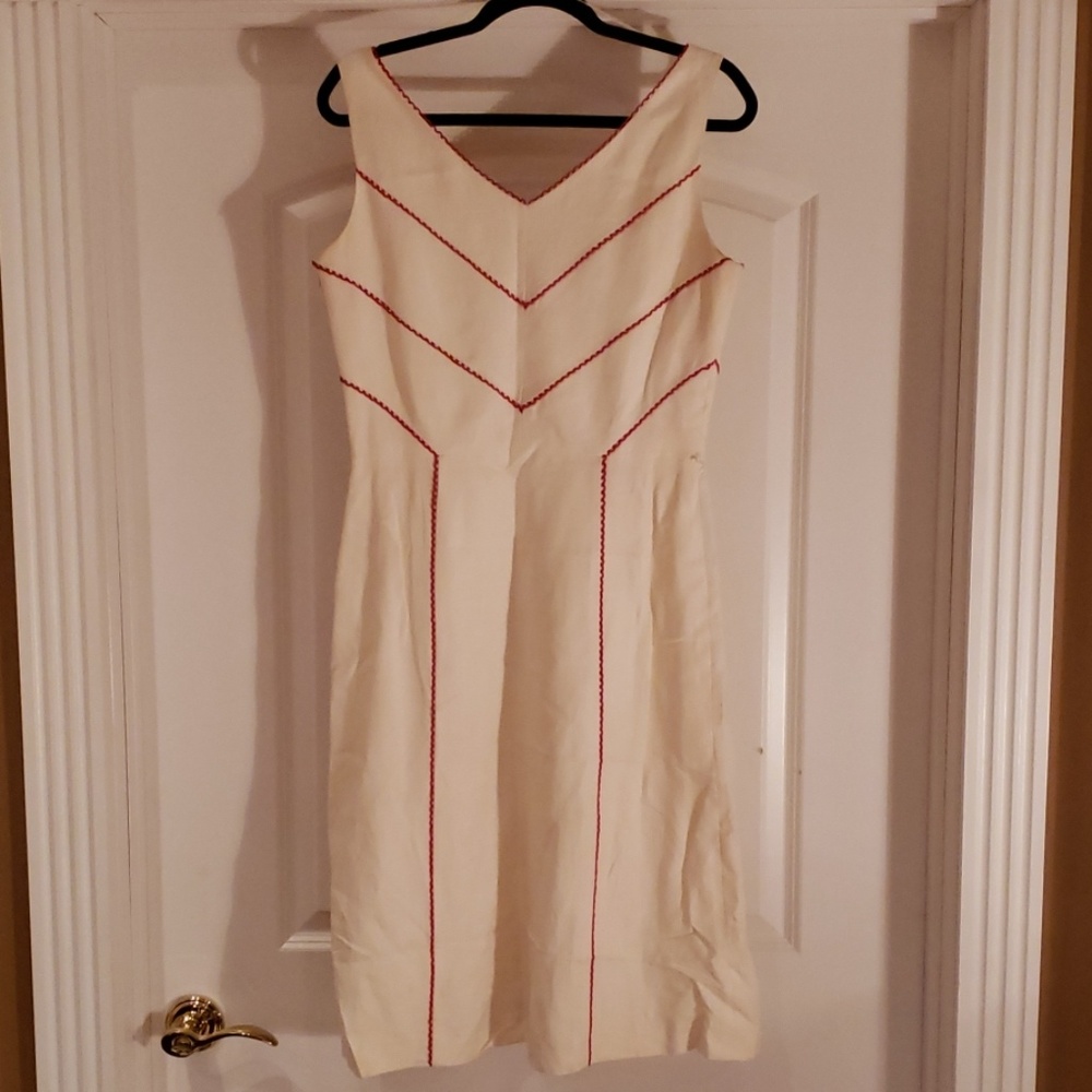Linen Summer Dress - Picture 5 of 7